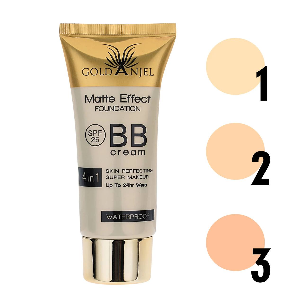 کرم پودر بی بی کرم گلد آنجل SPF 40 حجم 60 میل