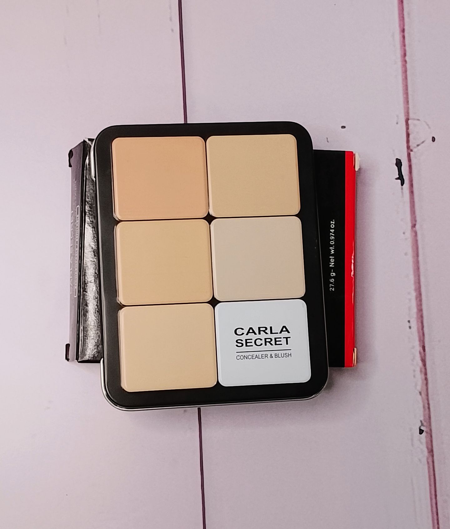 پالت چرب کانتور و گریم و رژ لب برند کارلا سکرت