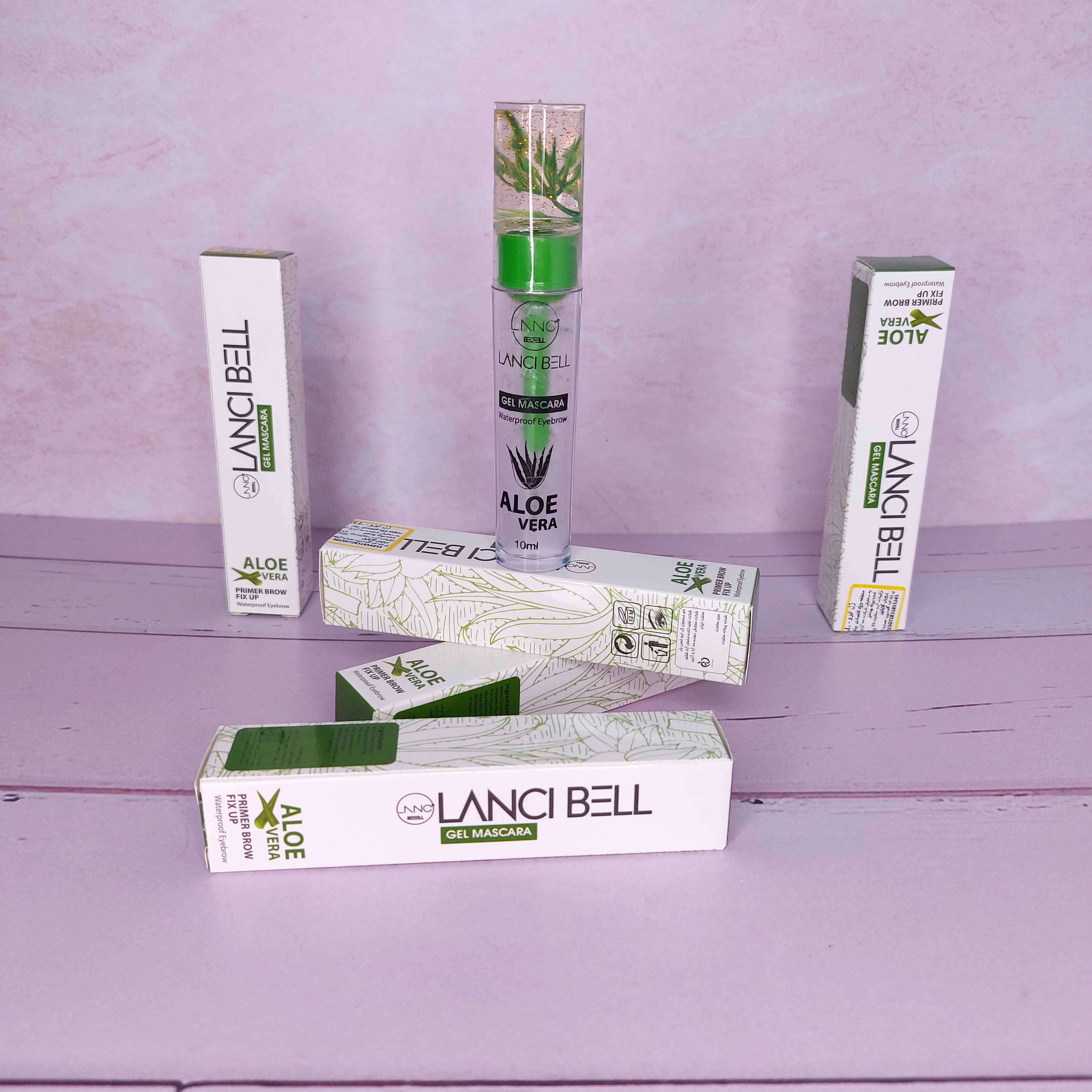 ژل ابرو ضد آب لنسی بل مدل Aloe Vera حجم 10 میلی لیتر